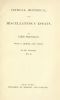 [Gutenberg 55902] • Critical, Historical, and Miscellaneous Essays · Vol. 2 / With a Memoir and Index